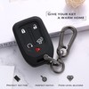 TANDRIVE 2PCS Silicone Smart Key Fob Case Cover for 2023