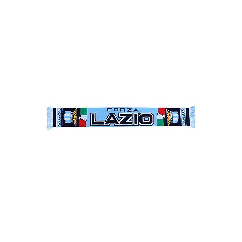 SS Lazio (Serie A) Football Crest Scarf (100% Acrylic)