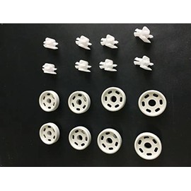 Original Lower Roller Set for Dishwasher Basket 4071300307