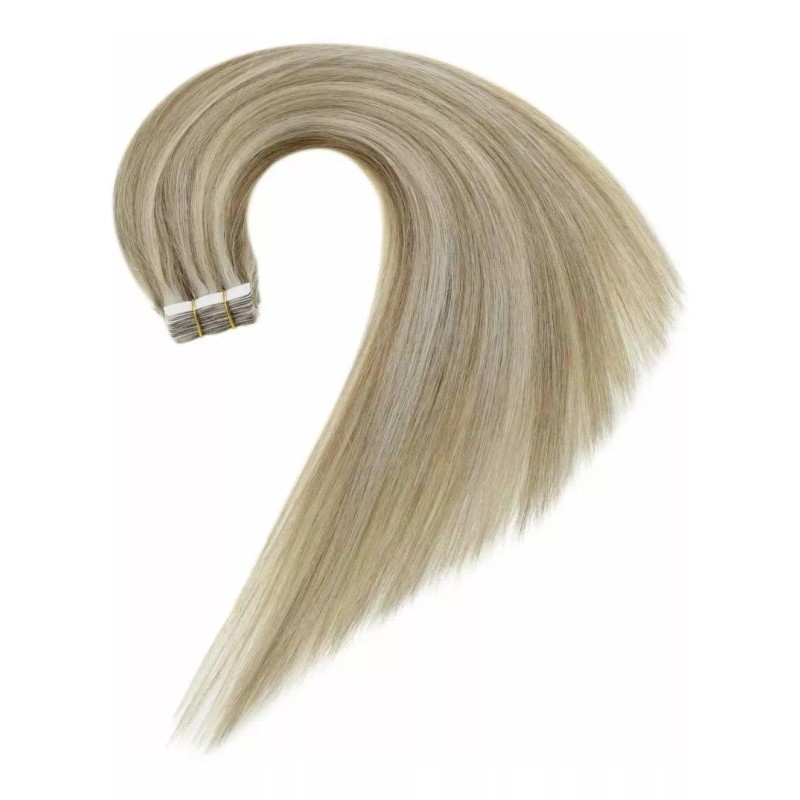 Runature Extensiones De Cabello 100% Naturales 18in 50gramos Rubio Co