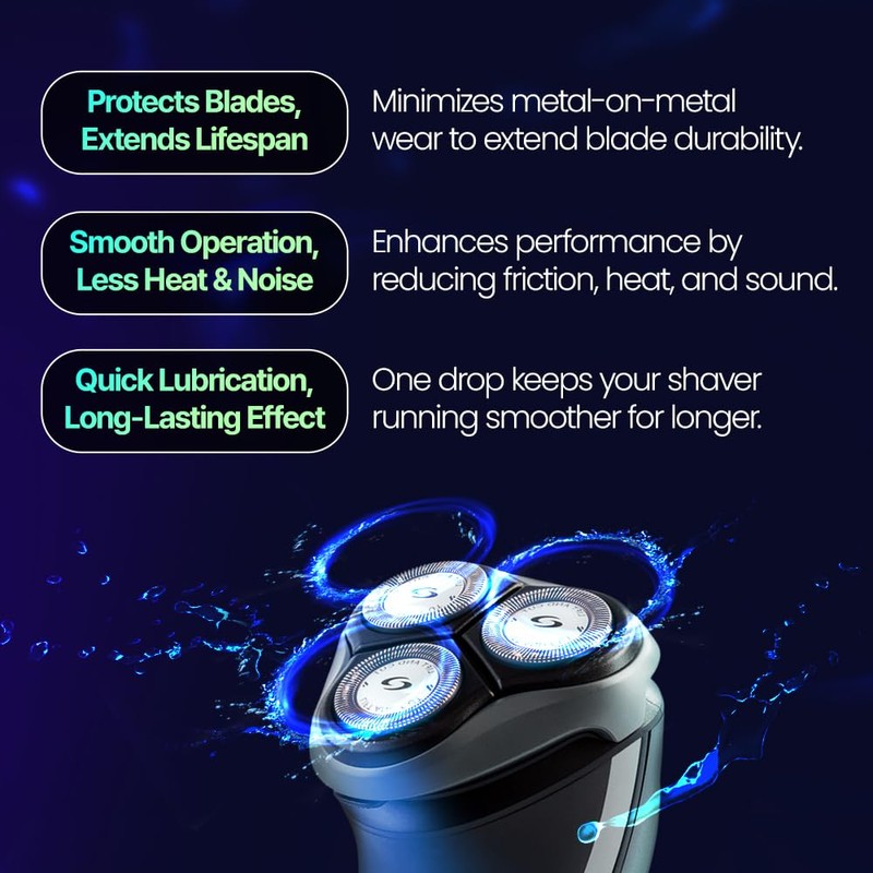 MIGOGIB Clipper Blade Oil for Electric Shavers, Clippers, Trimmers, and