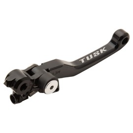 TUSK Folding Lever Set Black Compatible with Husqvarna TC 125 2014-2021/TC 250 2014-2021