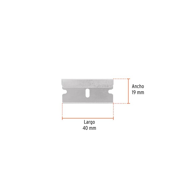 Truper REP-SCRAPER, Navaja de repuesto para raspador RASP-2