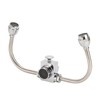 Faucet Mounted Eyewash Station Double Nozzle Emergency Eye Wash Unit