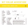 Adventure Kit Solar fire Starter and a Signal Mirror