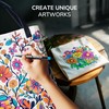 Zenacolor 32 Fabric Markers Pens - Non Toxic, Indelible and