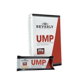 Beverly International UMP High Protein Bars - Almond Honey, 20g of Protein, 8g Fiber. All Natural Gourmet Ingredients. Soy Free Bar, 12 Pack