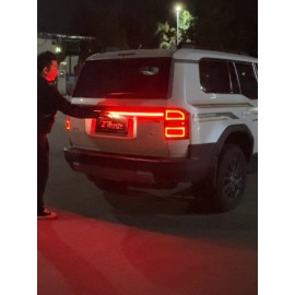 Lallker Tailgate Warning lamp Accessories 2024 2025 for Toyota Land Cruiser 250 1958