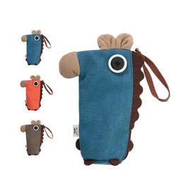Mr. Pen- Standing Pencil Case, Animal Pencil Pouch, Blue Donkey, Kids Pencil Case for Kids, Stand Up Pencil Case, Cute Pencil Pouch for Girls and Boys, Pen Case, Pen Pouch, School Pencil Case Pouch