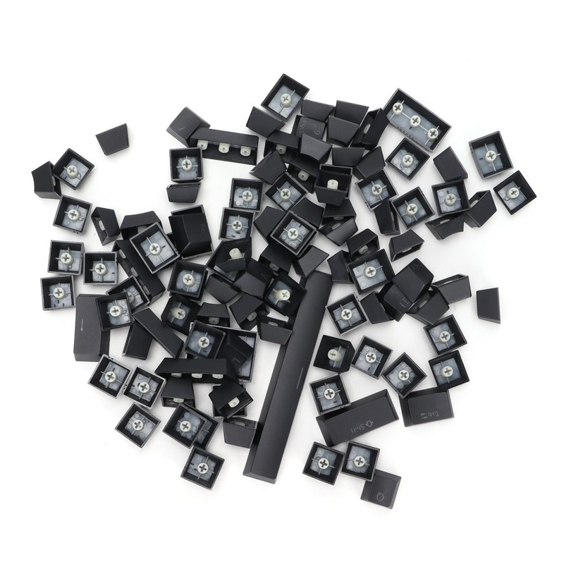 PBT Keycaps Ergonomic Design Oil Resistant Colorful 108 Key Video