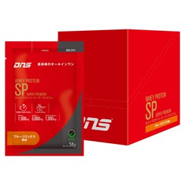DNS SP Whey Protein, Fruit Mix Flavor, 1.2 oz (34 g) x 10 Bags, Made in Japan, HMB, Glutamine, Arginine, Citrulline, All in One Short, For Muscle Training, Drink in Water, Individual Packaging, Trial & Recovery