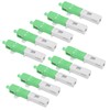 10Pcs Fiber Optic Quick Connector Embedded SC/for APC Fast Cold