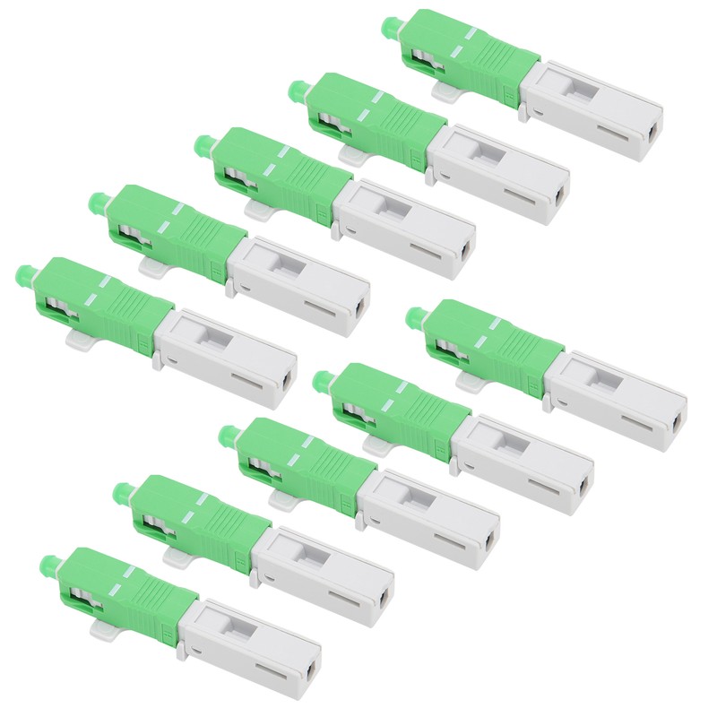 10Pcs Fiber Optic Quick Connector Embedded SC/for APC Fast Cold