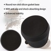 IAOSEN Knock Box 6 Inch Espresso Knock Box Shock-Absorbent Knock