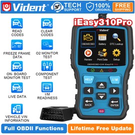 Vident iEasy310 Pro OBDII car diagnostic scan tool Read/Clear Codes I/M Tool