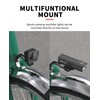 TOWILD AS60 Front Bike Light Holder for Brompton Folding Bike,