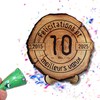 DARO Design - Wooden Disc - 10 Years - Size
