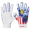 Hushe' Batting Gloves (White Eagle, Youth Small)