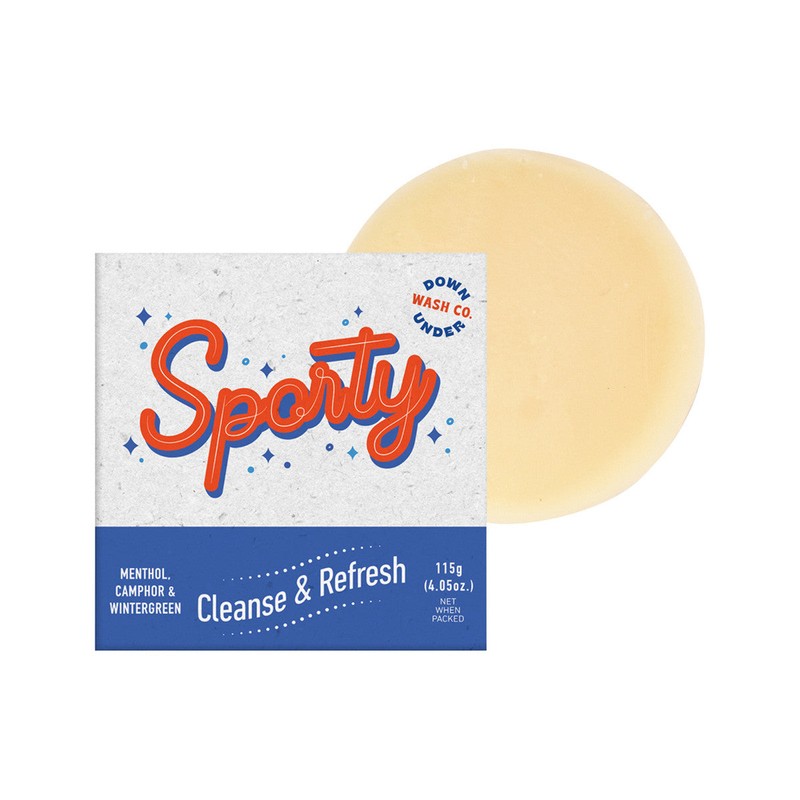 Downunder Wash Co. Sporty Cleanse & Refresh Menthol Camphor &