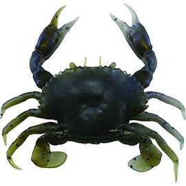 SAVAGE GEAR PVC 3D Crab 3 PULG (3 Piezas)-BC-Blue Crab