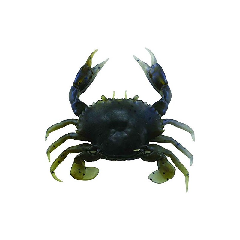 SAVAGE GEAR PVC 3D Crab 3 PULG (3 Piezas)-BC-Blue Crab