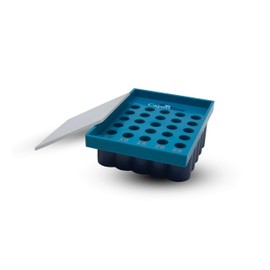 Capsu-Tray Manual Capsule Holding Tray by Capsuline - Suitable for Size 000 Empty Capsules - 25 Count by Capsuline - Size 000-000