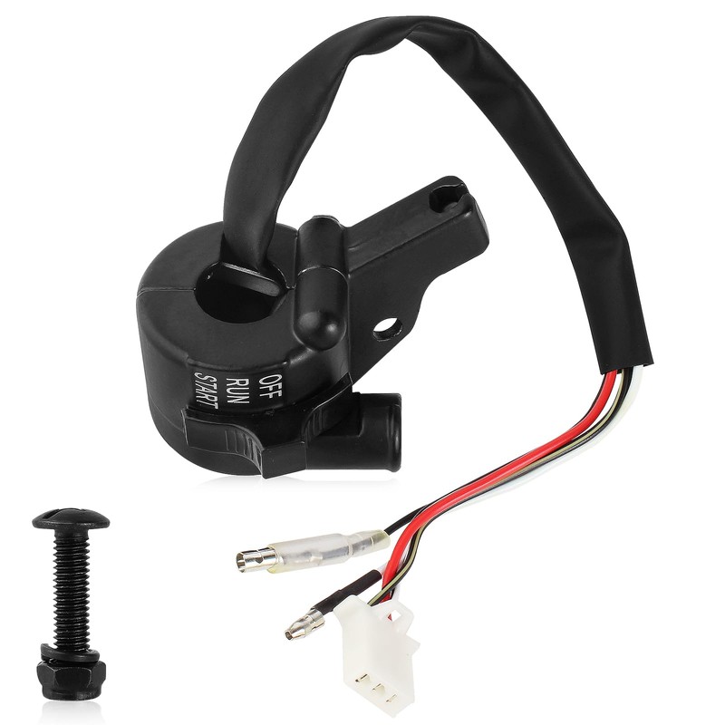 QAZAKY Throttle Housing Switch Start Compatible with Yamaha PY50 PW50