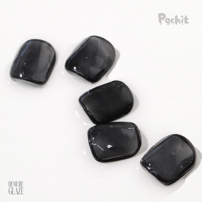 pochit Pochet Demuir Glaze Black White Syrup Gel Single Item