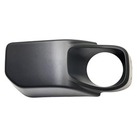 DAT AUTO PARTS Front Left Driver Side Bumper Fog Light Bezel Cover Trim Replacement For 2014-2018 Wrangler Use W/Steel Bumpers W/O Winch Black Textured CH1038227 68231963AA