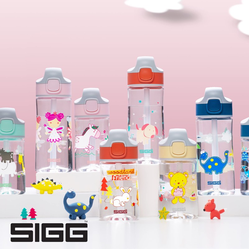 SIGG - Aluminium Kids Water Bottle - Miracle Dinosaur -
