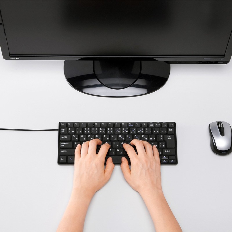 サンワサプライ 静音スリムキーボード SKB-SL20BK