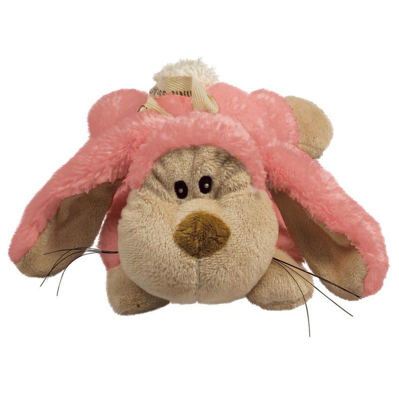 KONG - Cozie Naturals - Indoor Cuddle Squeaky Plush Dog