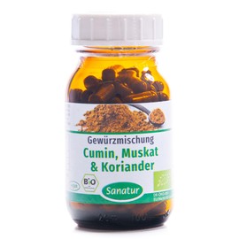 Sanatur Cumin Nutmeg & Coriander Spice Mix Capsules Pack of 90
