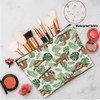 XFN Sloth Gifts 2 Pcs Makeup Bag, Sloth Stuff Cosmetic