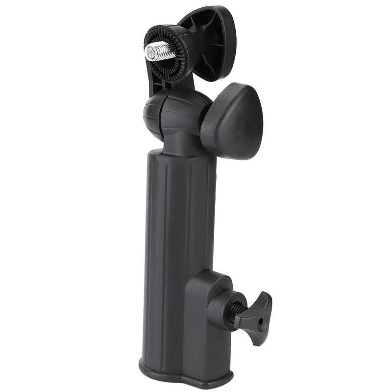 Golfs Umbrella Holder, Universal Adjustable Golfs Push Trolley Umbrella Holder