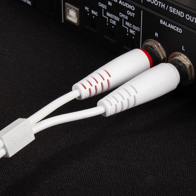 UDG TS Phone to TS Phone 3.0m White Ultimate Audio