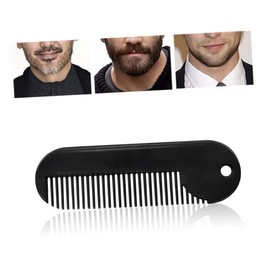 FRCOLOR 2pcs Beard Brush for Men Zinc Alloy Wide Tooth Comb Styling Tool Compact Portable Perfect for Beard Care
