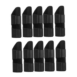 Aswalling 10 Pcs Finger Splint Adjustable Mallet Splint and Hand Brace for Thumb, Index, Middle, Ring Finger for Index, Middle, Ring Fingers Straightening Arthritis Knuckle