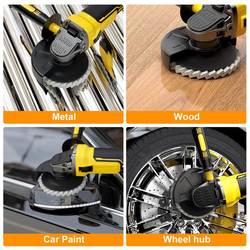 8 Pcs Wool Polishing Wheel & Compound Kit – 5