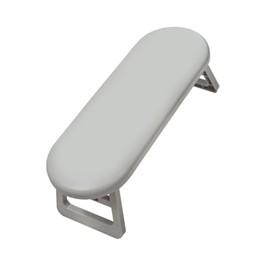 Eigell Nail Arm Rest Nails Tech Professional Folding Non Slip Hand Rest Manicure Hand Cushion for Beginners, Salon Shop Home Travel, gray