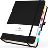 Yarotm A4 Notebook Plain - PU Leather Notebook 21.6x28.5cm -
