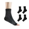 QKEPCY Ankle Compression Stockings Women Men Foot Compression Ankle Support