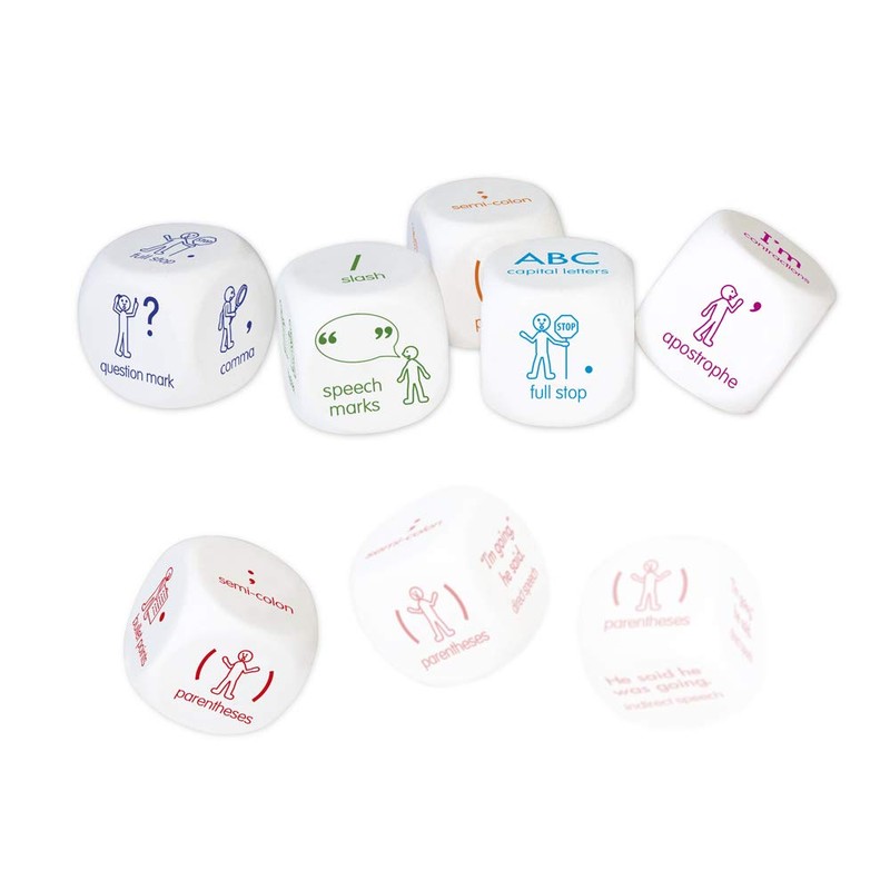Junior Learning Punctuation Dice