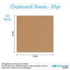 50 Chipboard Sheets 12 x 12 inch - 30pt (Point)