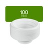 PLASTICPRO 100 PCS White Plastic Soup Bowls 12 oz Premium