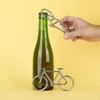Balvi Tourmalet Bottle Opener Silver in the Shape of a