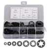 285 Pcs Black Starlock Washers Set Manganese Steel Internal Tooth
