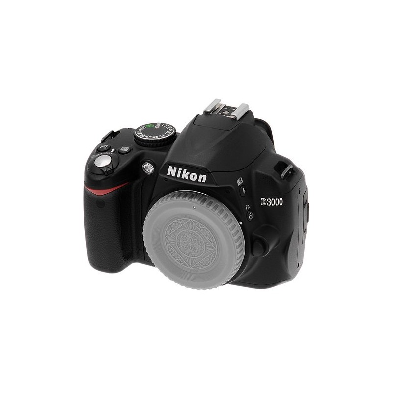 Fotodiox Gray Designer Body Cap Compatible with Nikon F-Mount Cameras