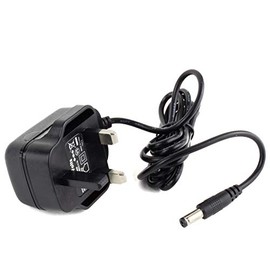 MyVolts 18V power supply adaptor compatible with Omal CountEasy Cash counter - UK plug