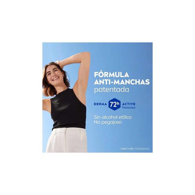 Antitranspirante Nivea Black & White Invisible Clear roll on de